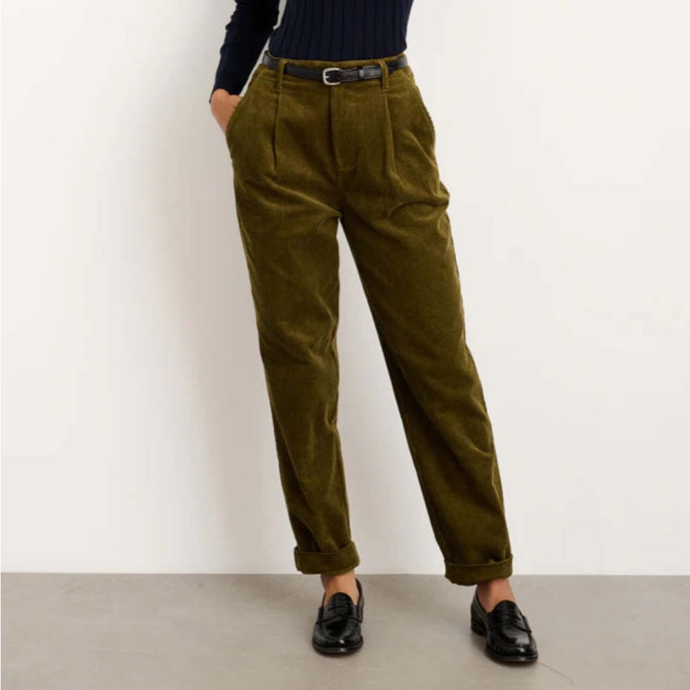 Alex‎ Mill Rugged Corduroy Boy Pant in Dark Olive Sz 4